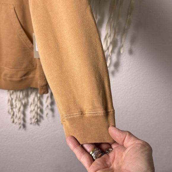 Tkees NWT Core Hoodie in Toast Size XS - Picture 3 of 12